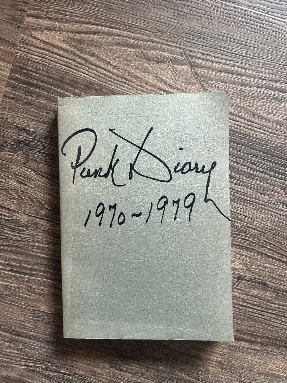 Punk Diary 1970-1979 Softcover Journal - Pale Green